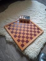 Dambord met stenen, Hobby en Vrije tijd, Ophalen of Verzenden