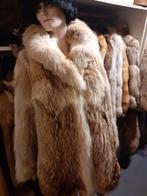 Prachtige dikke echte coyote bontjas bont jas bontmantel M, Ophalen of Verzenden, Zo goed als nieuw, Maat 38/40 (M), Bruin