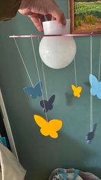 Mooie vlinder lamp voor in de kijnderkamer compleet !!!, Ophalen of Verzenden, Zo goed als nieuw, Lamp