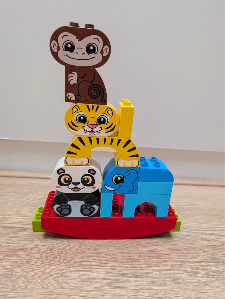Lego Duplo 10884 Balancerende Dieren, Kinderen en Baby's, Speelgoed | Duplo en Lego, Gebruikt, Overige thema's, Ophalen of Verzenden