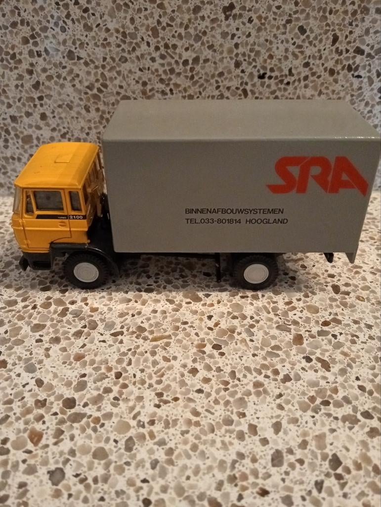 DAF 2100 Vrachtwagen Model SRA Binnenafbouwsystemen, Overige merken, 1:32 tot 1:50, Ophalen of Verzenden, Zo goed als nieuw