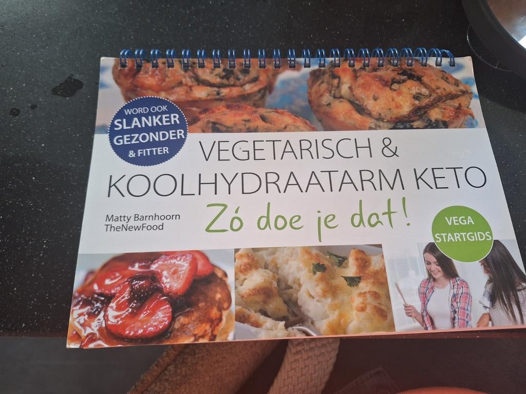 TheNewFood Vega Startgids: Vegetarisch & Koolhydraatarm Keto, Gezond koken, Ophalen of Verzenden, Matty Barnhoorn, Overige gebieden