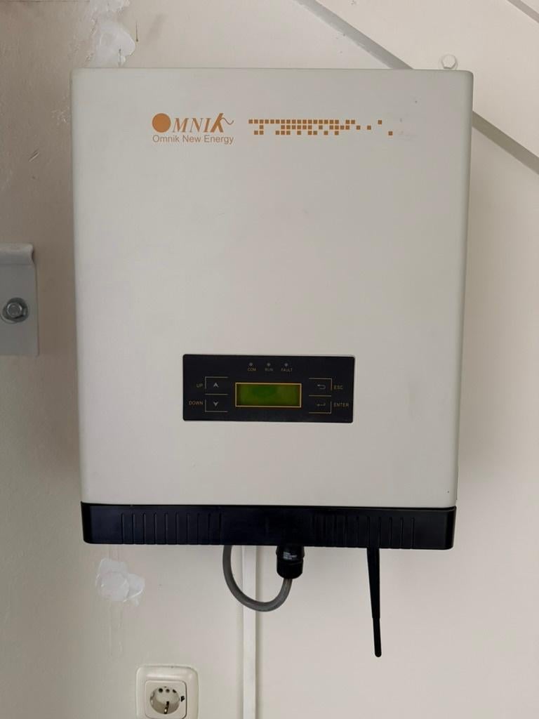 Omnik inverter 4k-TL2, Ophalen, Gebruikt