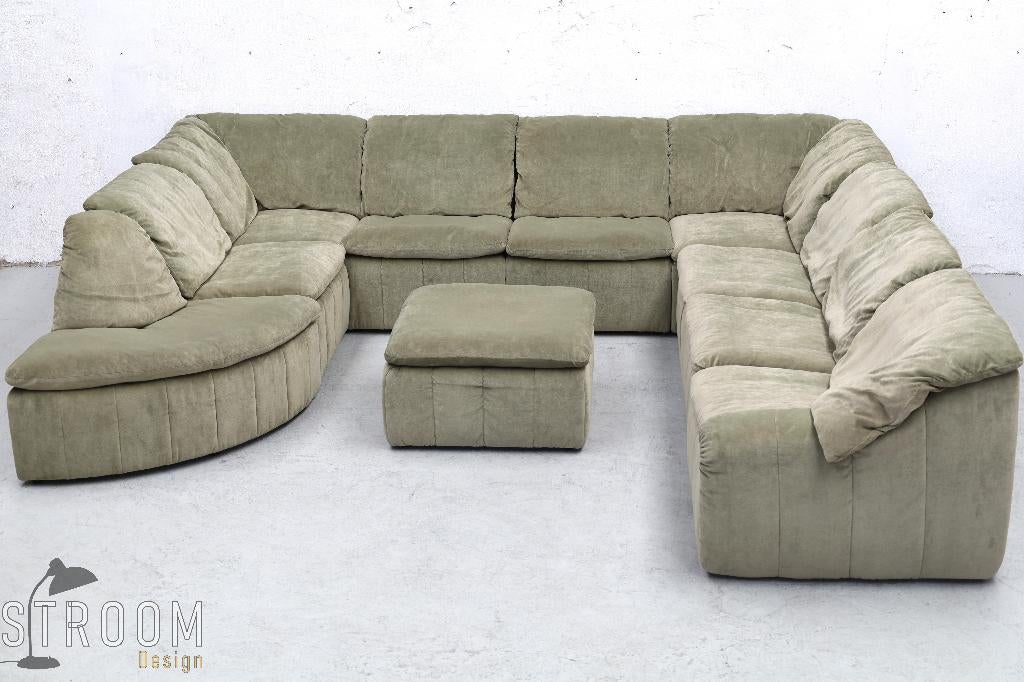 Laauser Modulaire Sofa Bank Vintage Design Jaren 70, Ophalen, Gebruikt, Onbekend, Laauser