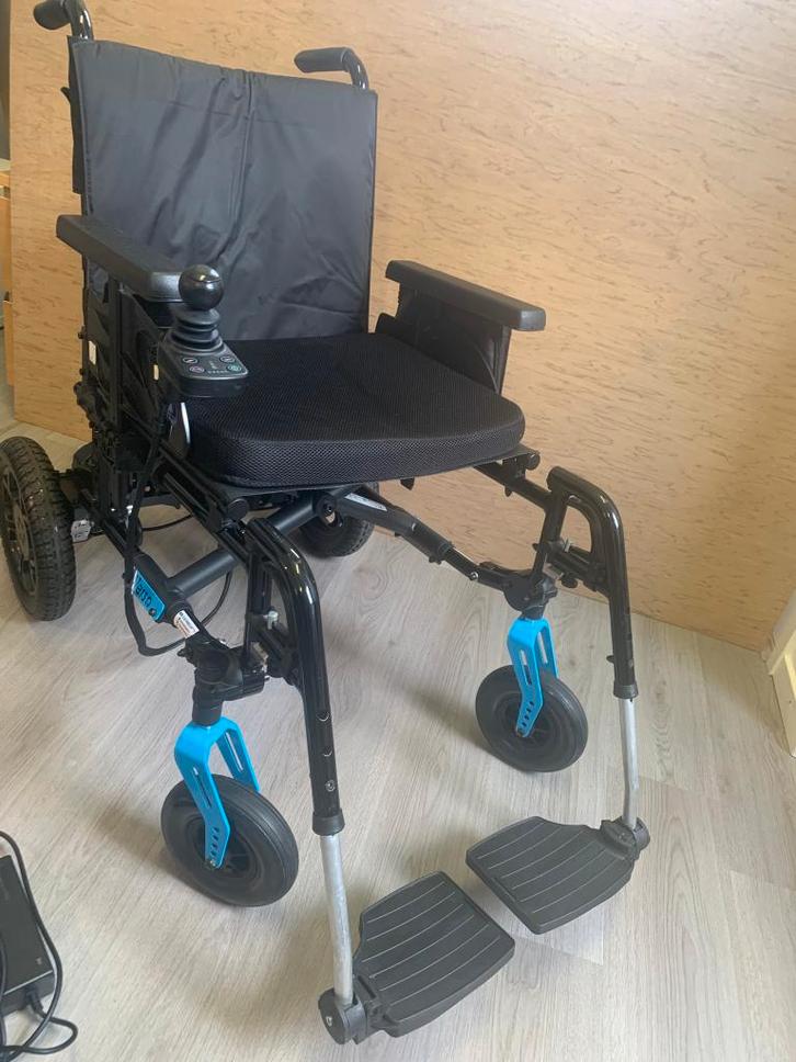 Verso Lichtgewicht elektrische rolstoel, Diversen, Rolstoelen, Zo goed als nieuw, Elektrische rolstoel, Inklapbaar, Ophalen