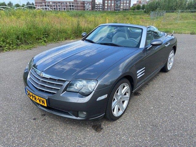 Chrysler Crossfire 3.2 V6 Roadster 2004 Grijs, Auto's, Chrysler, 1385 kg, Achterwielaandrijving, Cabriolet, 75 €/maand