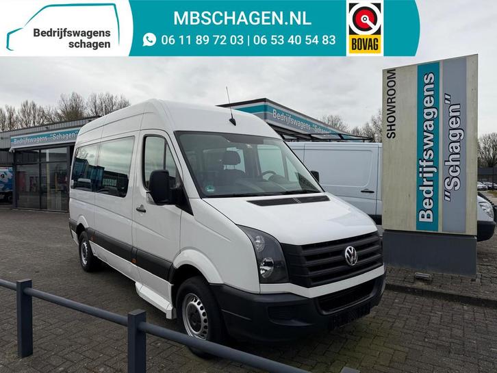 Volkswagen Crafter 35 2.0 TDI L2H2 Euro 6 | Rolstoelbus | 9, Auto's, Volkswagen, Bedrijf, Te koop, Overige modellen, ABS, Airconditioning