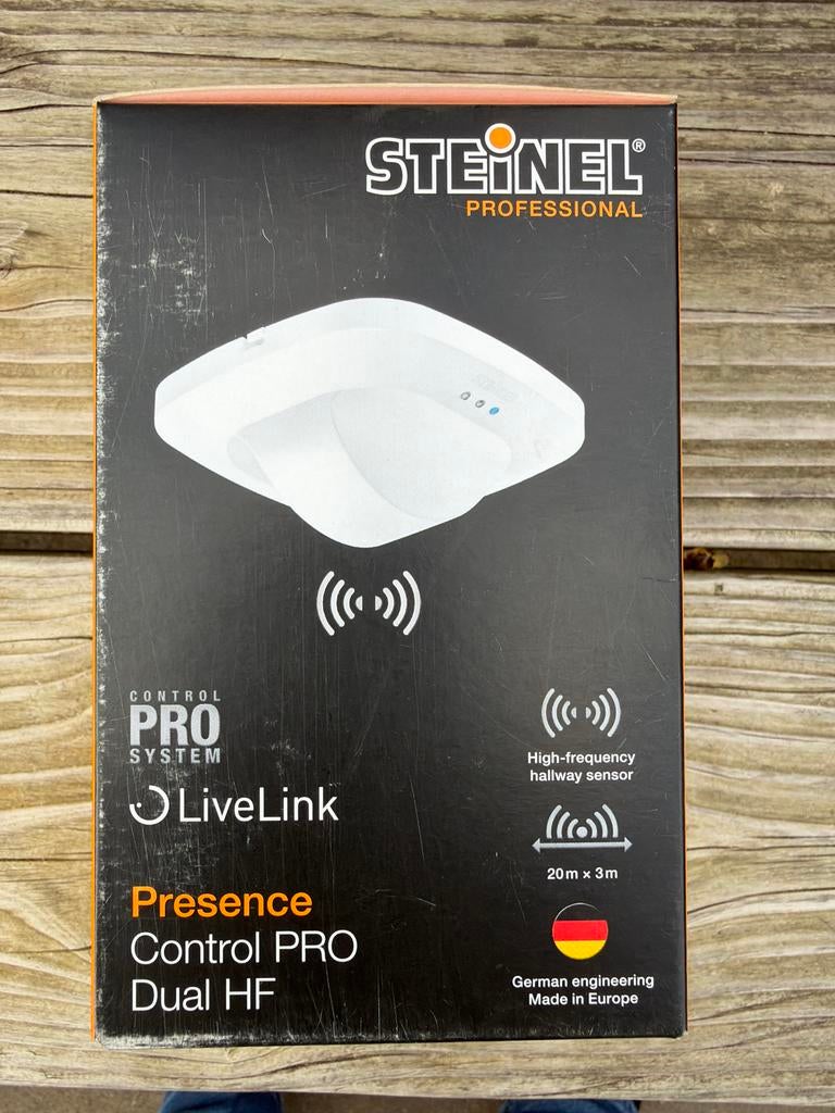 Steinel Presence Control PRO Dual HF bewegingssensor, Minder dan 50 watt, Ophalen of Verzenden, Licht-donker-sensor, Netvoeding