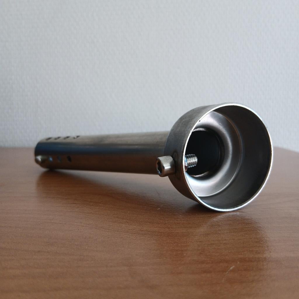 Universele rvs db - killer met hoek diameter +- 48 mm, Ophalen of Verzenden, Nieuw