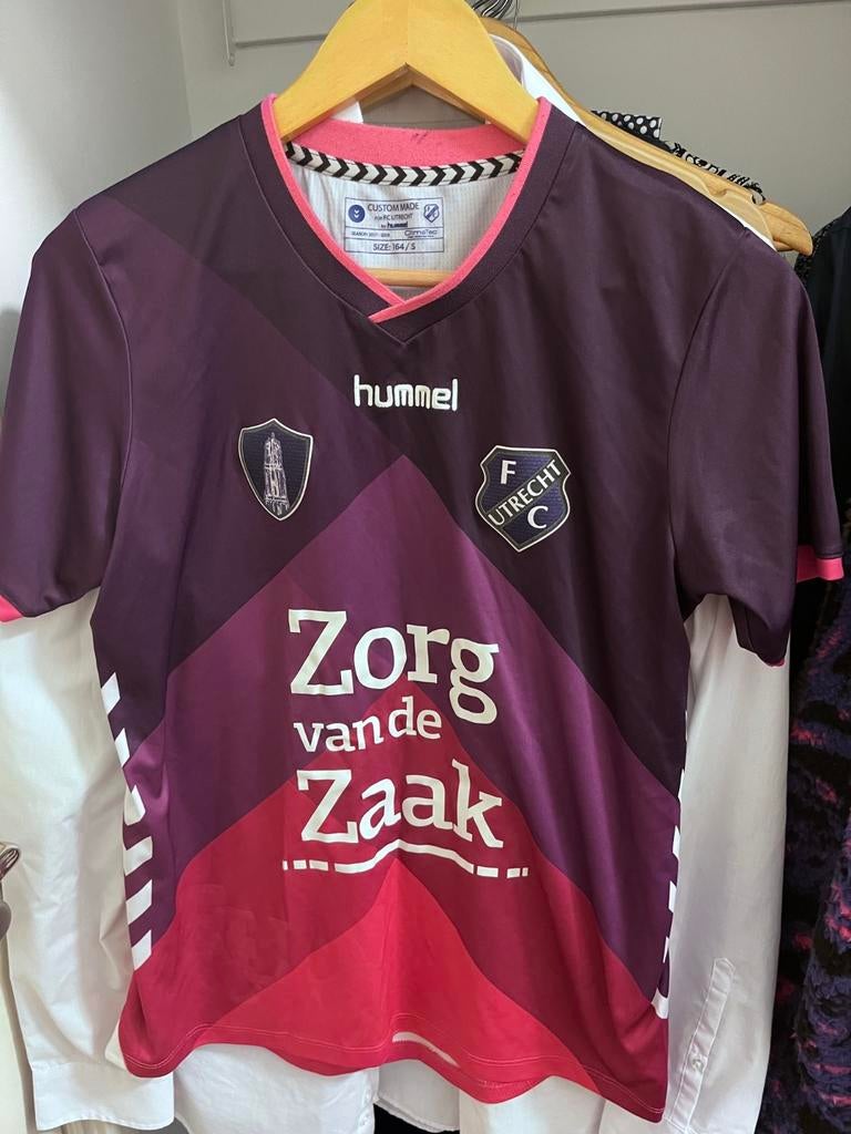 FC Utrecht voetbalshirt maat S - origineel, Ophalen of Verzenden, Zo goed als nieuw, Voetbal, Rood