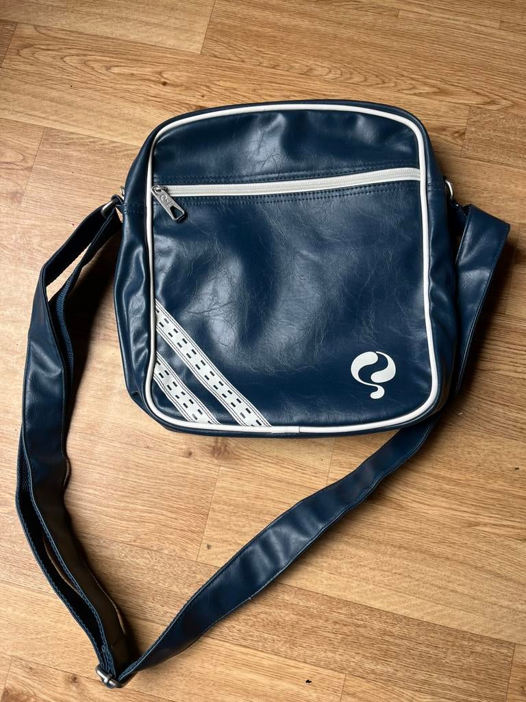Quick schoudertas D-blauw nieuw retrostijl, Ophalen of Verzenden, Nieuw, Blauw