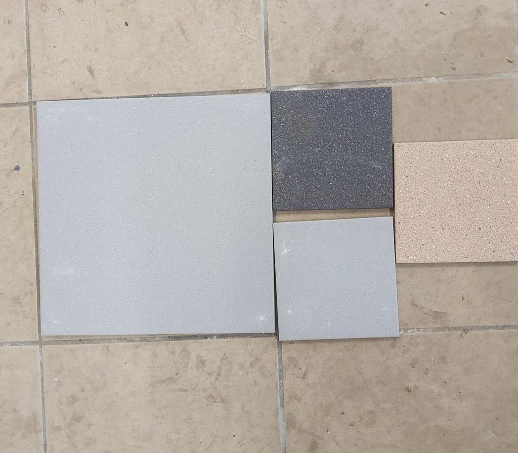 43 m2 Mosa vloertegels antislip, Ophalen, Keramiek, Nieuw, 10 m² of meer