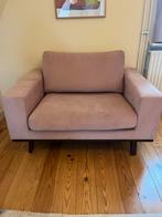 Roze Fauteuil  - Comfortabele Leesstoel, Ophalen, Gebruikt, 75 tot 100 cm, 100 tot 125 cm