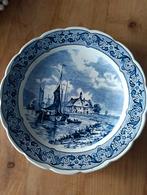 Delfts blauw maastricht vitrage., Ophalen of Verzenden