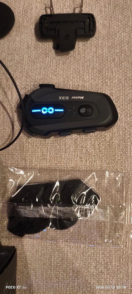 Motor intercom set D3X, perfect geluid, Motoren, Accessoires | Overige, Zo goed als nieuw, Ophalen of Verzenden