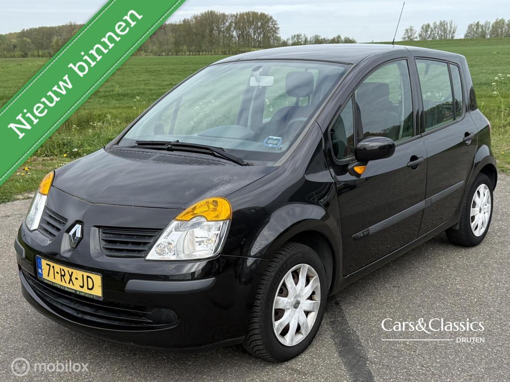 Renault Modus 1.4-16V Authentique Luxe, Cruise, APK, Lage KM, Gebruikt, 4 cilinders, Handgeschakeld, 600 kg