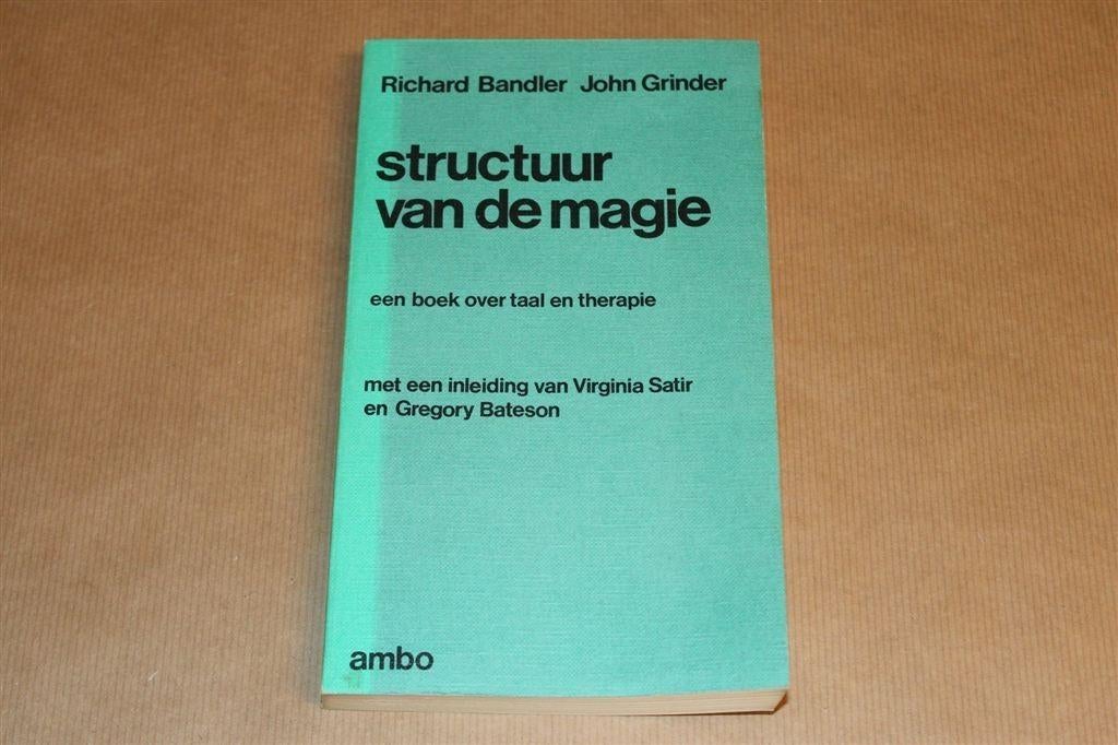 Structuur van de Magie — Een Boek over Taal en Therapie, Boeken, Ophalen of Verzenden, Gelezen, Overige onderwerpen, Achtergrond en Informatie