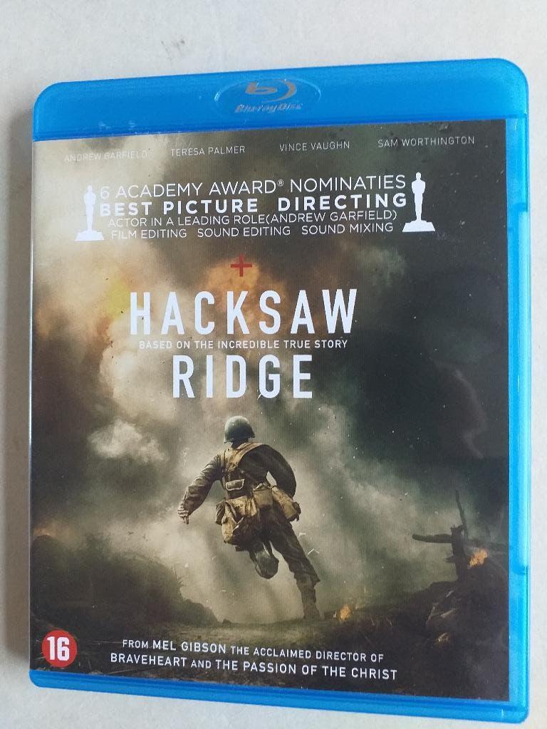 Hacksaw Ridge Bluray, Cd's en Dvd's, Ophalen of Verzenden, Zo goed als nieuw, Actie