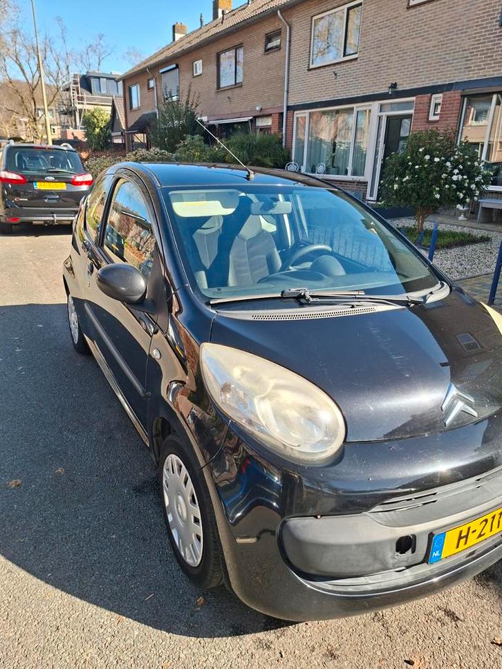 Citroën C1 1.0 3-DRS 2008 Zwart. Nieuwe APK, Auto's, Citroën, Particulier, C1, Benzine, A, Hatchback, Handgeschakeld, Geïmporteerd