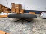 Deens ovale eettafel 280x110cm black mango, Ophalen, Overige materialen, 100 tot 150 cm, Vijf personen of meer