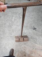 pvc marmoleum wals 70kg, Ophalen, Gebruikt, Bruin, 75 m² of meer