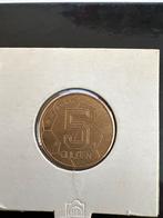 5 Gulden Munt EK Voetbal 2000 Koningin Beatrix, Ophalen of Verzenden, Koningin Beatrix, 5 gulden, Losse munt