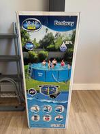 Zwembad 366 x 100 cm rond, Ophalen, Minder dan 80 cm, Opzetzwembad, Rechthoekig