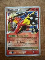 Pokémon kaart Blaziken FB LV.X, Hobby en Vrije tijd, Verzamelkaartspellen | Pokémon, Ophalen of Verzenden, Gebruikt, Losse kaart
