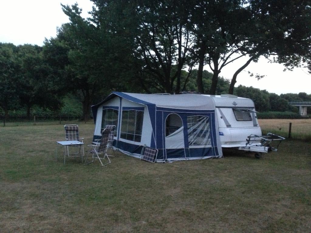 Walker Estate voortent, Caravans en Kamperen, Ophalen, Gebruikt, Ten Cate All Season 200g/m2, Walker Campingstyle