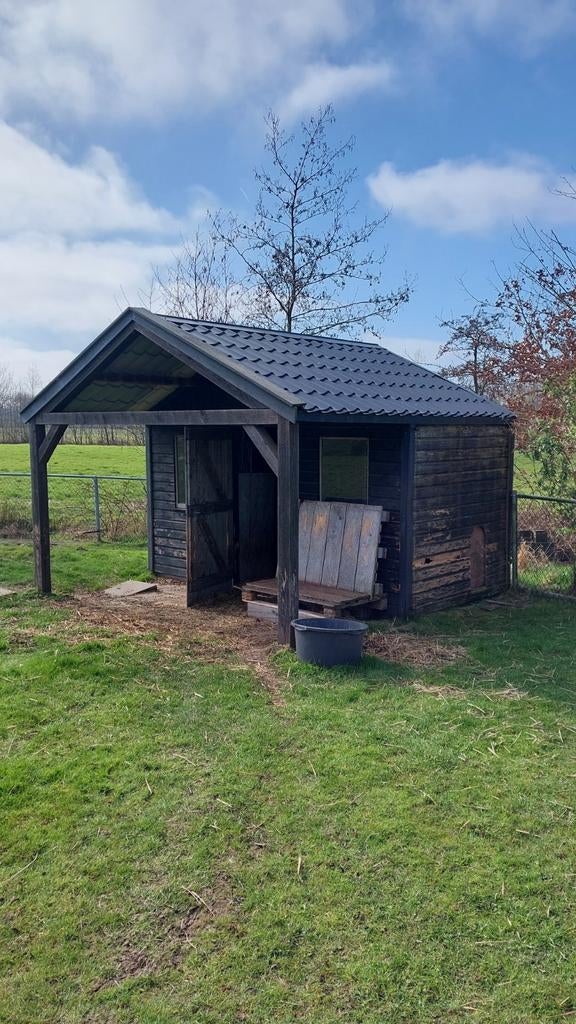 Tuinhuis nu  geitenhok, Vb, Overige typen, Ophalen of Verzenden, Iii