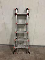 Vouwladder 4x5 - Multifunctionele ladder, Doe-het-zelf en Verbouw, Ophalen, Gebruikt, Ladder, Opvouwbaar of Inschuifbaar