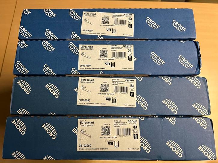 Partij Grohe Eurosmart Cosmopolitan Keukenmengkraan Medium, Doe-het-zelf en Verbouw, Sanitair, Nieuw, Kraan, Chroom, Koper, Ophalen of Verzenden