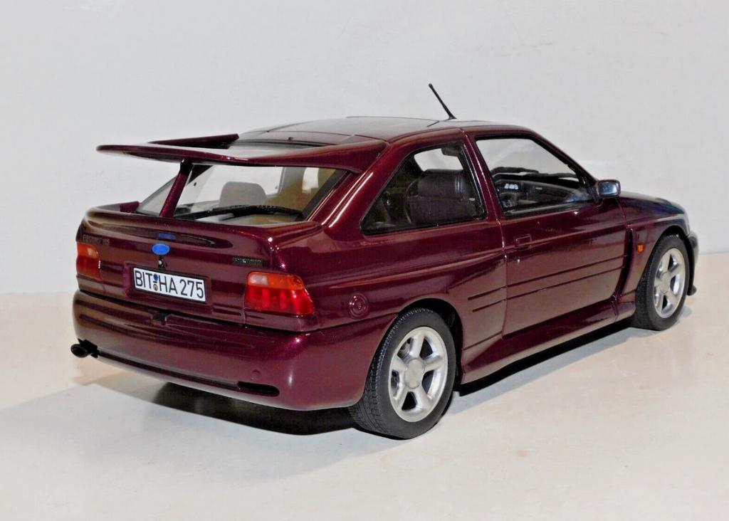 Ford Escort Cosworth 1992 Paars met. 1/18 NOREV ref. 182778, Hobby en Vrije tijd, Modelauto's | 1:18, Verzenden, Nieuw, Auto, Norev