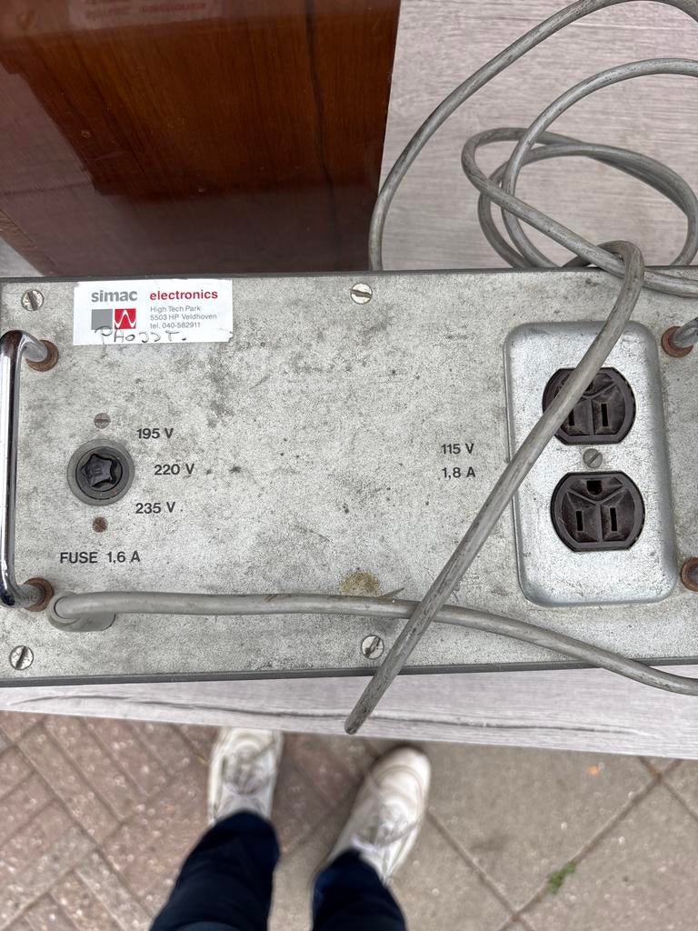 Simac Electronics Variac / Variabele Transformator, Ophalen of Verzenden, Gebruikt, Overige typen