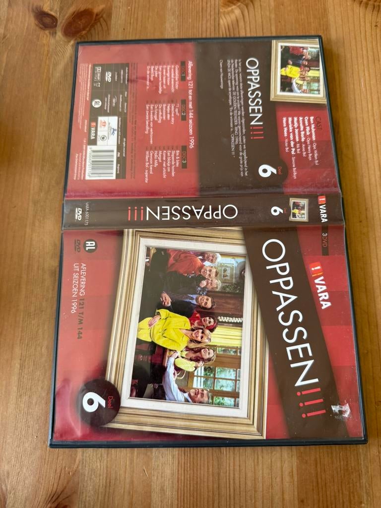 Oppassen complete seizoen 6 box dvd origineel 3 disc, Verzenden, Gebruikt, Boxset