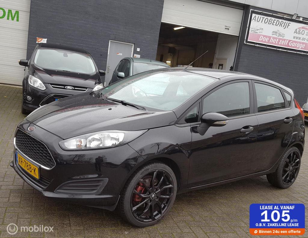 Ford Fiesta 1.25, Voorwielaandrijving, 4 cilinders, 60 pk, Zwart