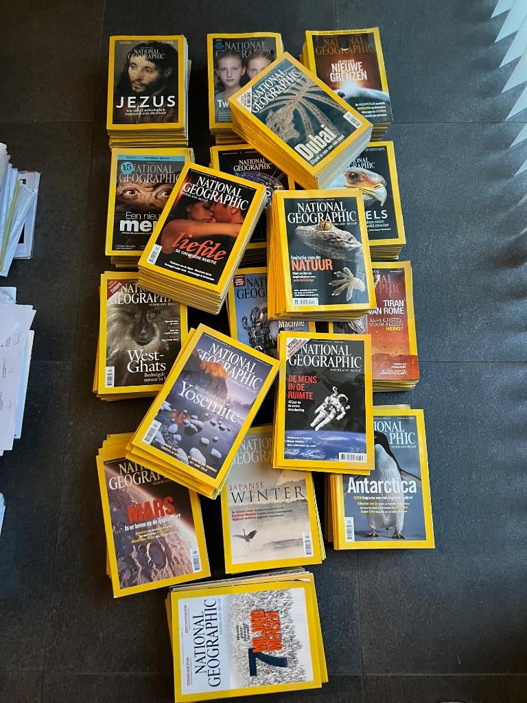 18 x jaargang national geographic 2001- 2018, Ophalen, Zo goed als nieuw, Wetenschap en Natuur