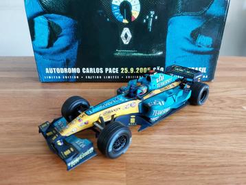 2005 Renault F1 Team R25 Alonso Brasil Hot Wheels 1:18 OVP  beschikbaar voor biedingen