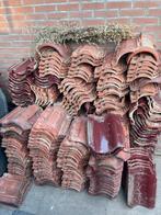 Dakpannen wijn rood van kleur + glans, Ophalen, Steen of Klei, Zo goed als nieuw, 15 m² of meer