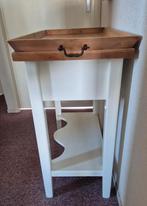 Meubelset tafel salontafel sidetable landelijke stijl, Ophalen, Gebruikt, 25 tot 50 cm, Rechthoekig