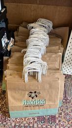 Papieren draagtasjes 34x43, Ophalen of Verzenden, Zo goed als nieuw