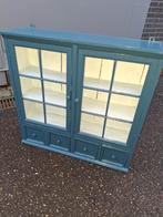 Leuke vintage vitrinekast / wandkast, Doe-het-zelf en Verbouw, Glas en Ramen, Ophalen, Gebruikt, 80 tot 120 cm, 80 tot 120 cm