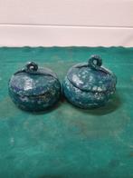 potten groen blauw gebakken, Ophalen of Verzenden, 'T Olde Gre-j, Info@toldegrej.nl, Endepoelstraat 20f Didam