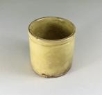 Antieke Franse Novia confit pot rijk geel geglazuurd, Antiek en Kunst, Ophalen of Verzenden