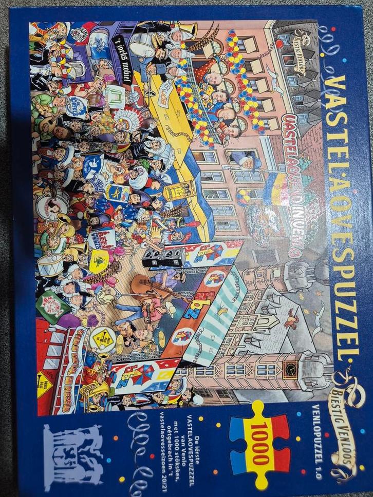 Vastelaovend Puzzel Venlo - 1000 Stukjes, Hobby en Vrije tijd, Denksport en Puzzels, Ophalen