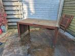 Uitklapbarebare tuintafel - 141/261cm, Ophalen, Gebruikt, Rechthoekig, Hout