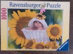 Legpuzzel Ravensburger, Ann Geddes, 1000 stukjes, Gebruikt, Ophalen of Verzenden, 500 t/m 1500 stukjes, Legpuzzel