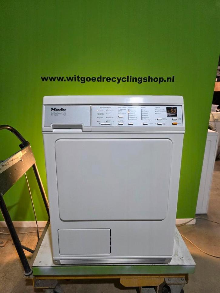 MIELE SOFTCARE SYSTEM T 8463 CONDENSDROGER, Witgoed en Apparatuur, Wasdrogers, Gebruikt, Condens, Voorlader, 6 tot 8 kg, 85 tot 90 cm