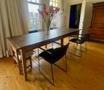 Grote lange Houten Tafel 2.85m - Uitschuifbare Broodplank, Ophalen