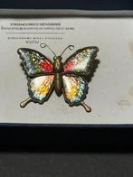 Schitterende Vlinderbroche - Nieuw., Brons, 4 tot 7 cm, Overige kleuren, Nieuw